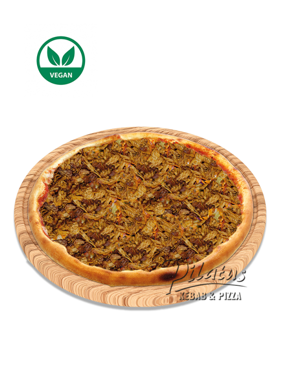 Vegane Dönerpizza