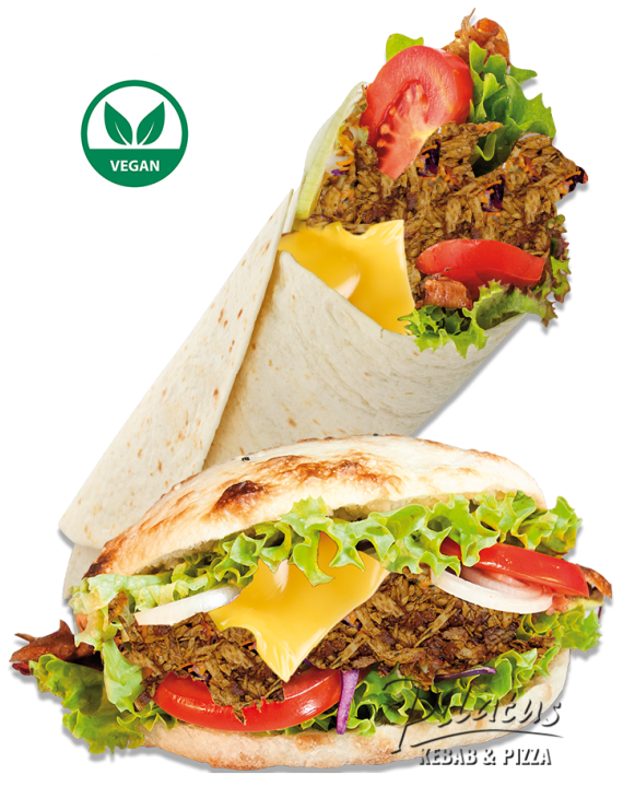 Veganer Cheese Kebab